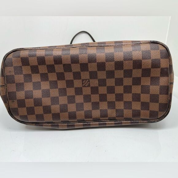 AUTHENTIC LOUIS VUITTON NEVERFULL MM Damier Ebene Tote bag - Picture 7 of 13